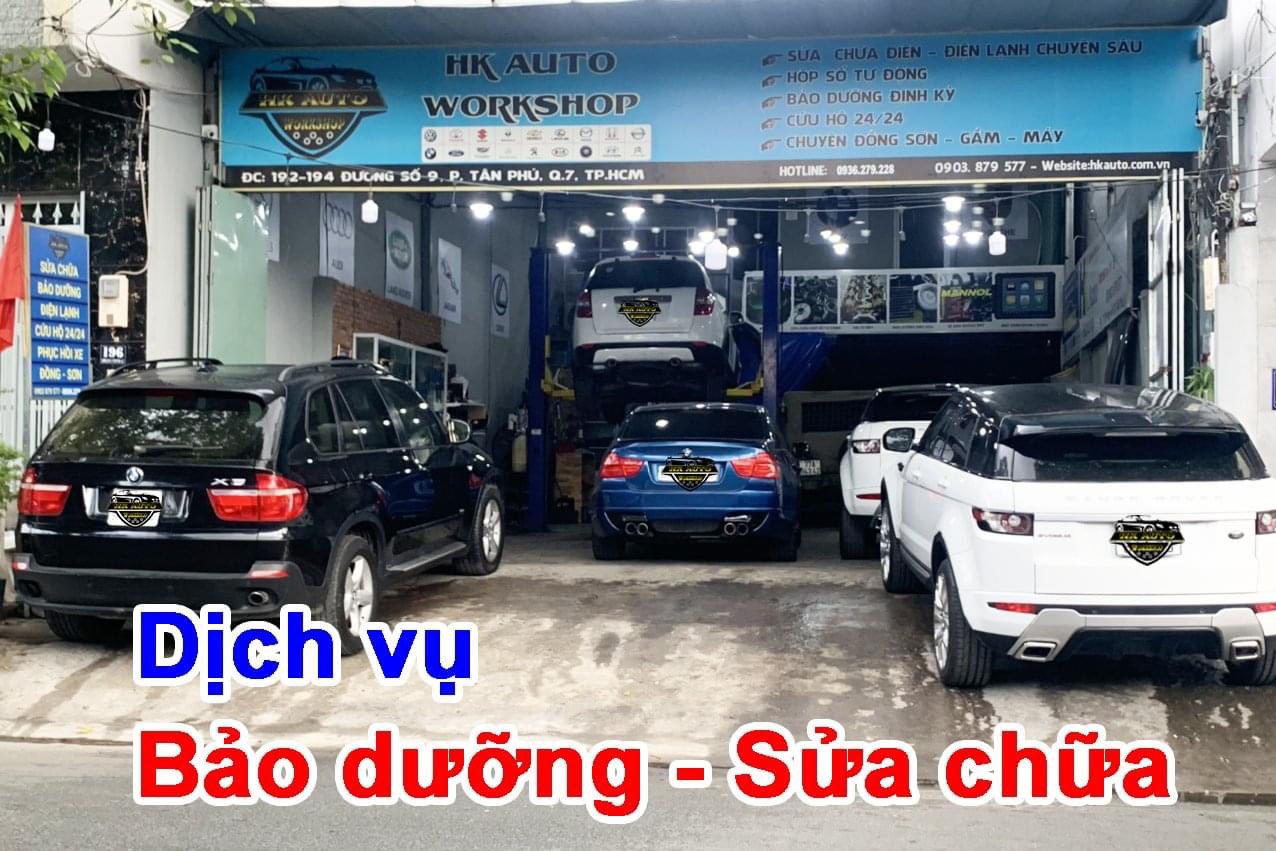HK Auto - Địa chỉ sửa chữa ô tô cao cấp uy tín tại Quận 7