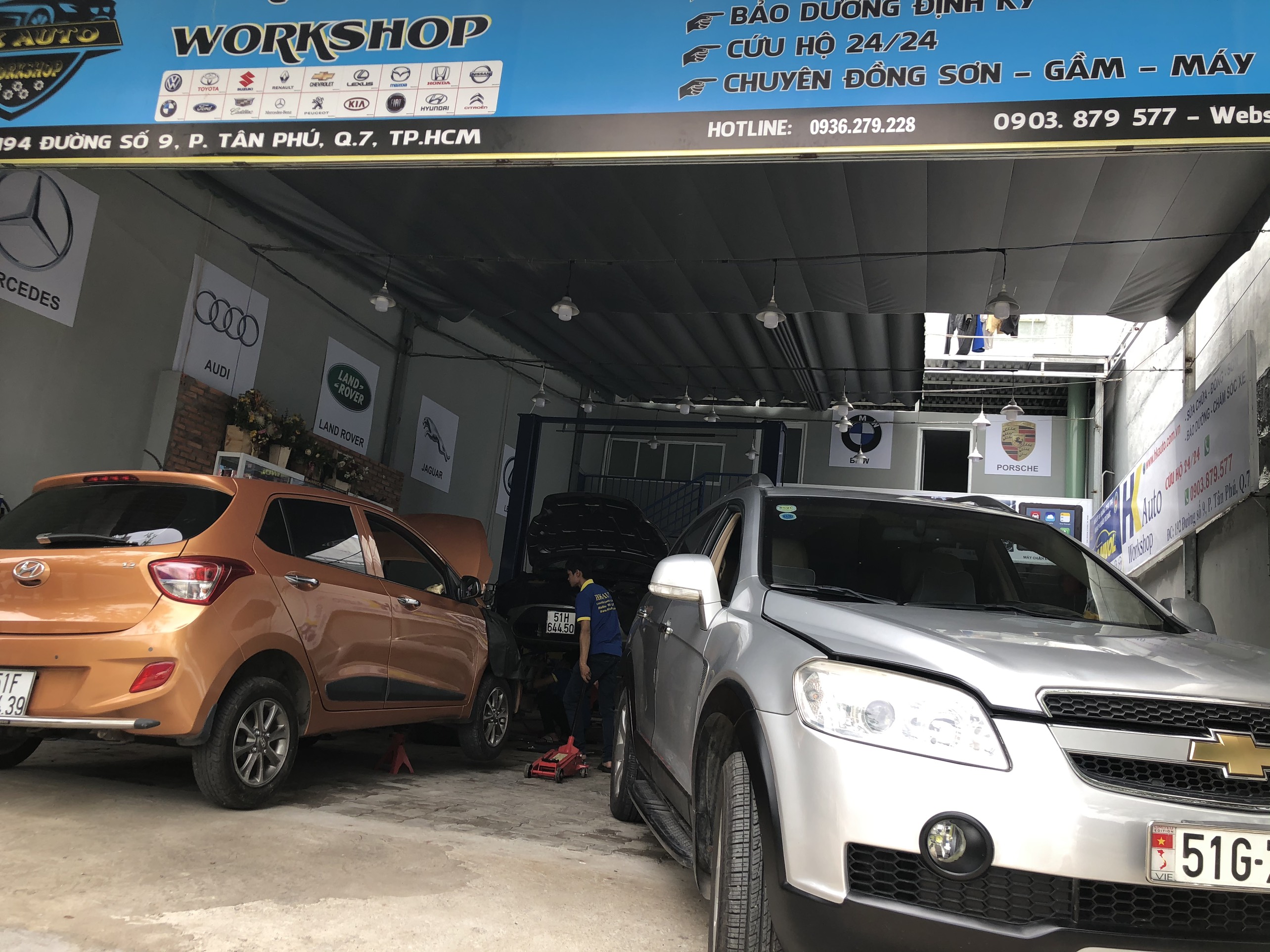 HK Auto - Địa chỉ sửa chữa bảo dưỡng ô tô uy tín tại quận 7